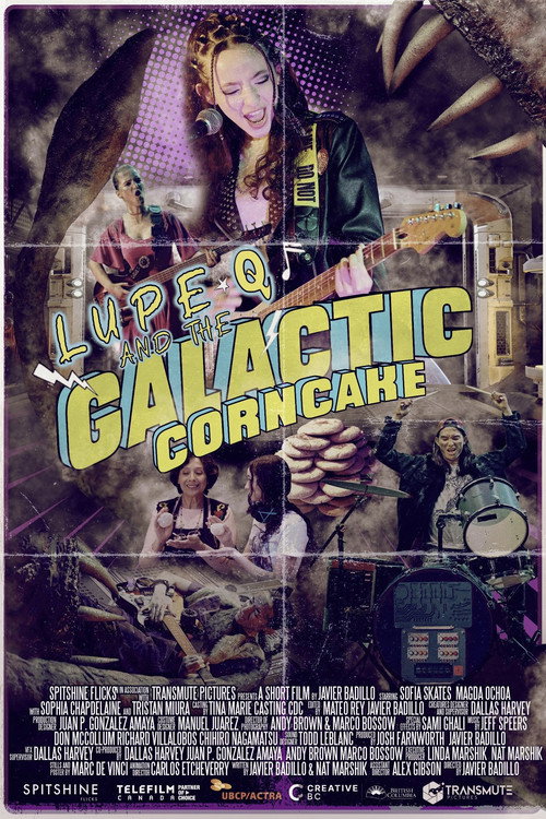 Movie poster for Lupe Q and the Galactic Corn Cake (2024)