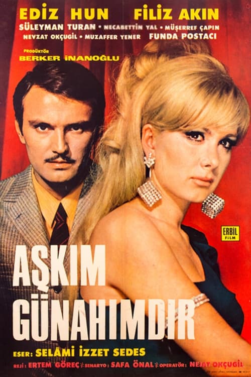 Movie poster for Aşkım Günahımdır (1968)