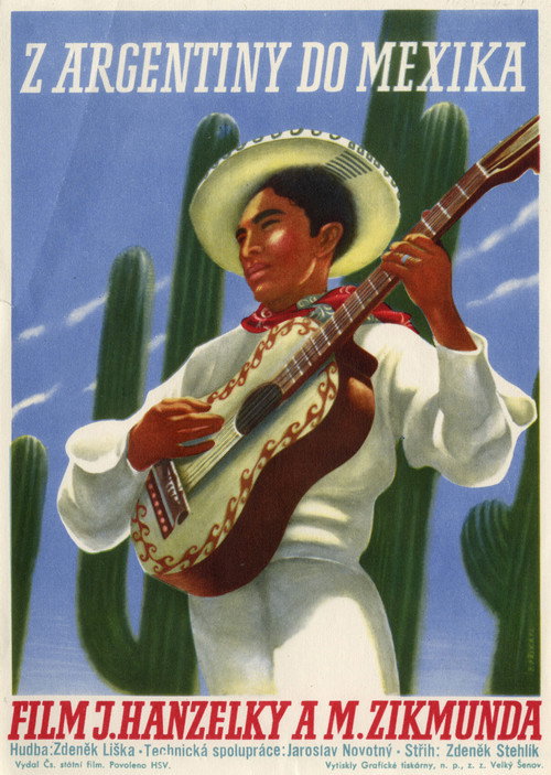 Movie poster for From Argentina to Mexico (1954)