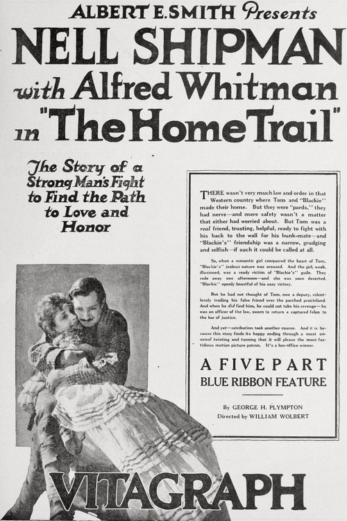 Movie poster for The Home Trail (1918)