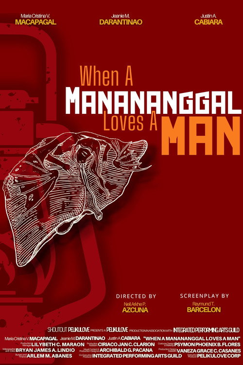 Movie poster for When a Manananggal Loves a Man (2022)