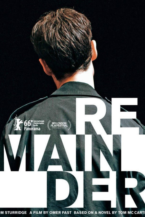 Movie poster for Remainder (2015)