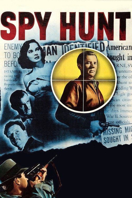 Movie poster for Spy Hunt (1950)