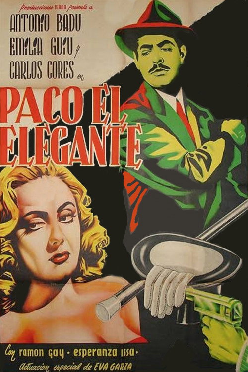 Movie poster for Paco, el elegante (1952)