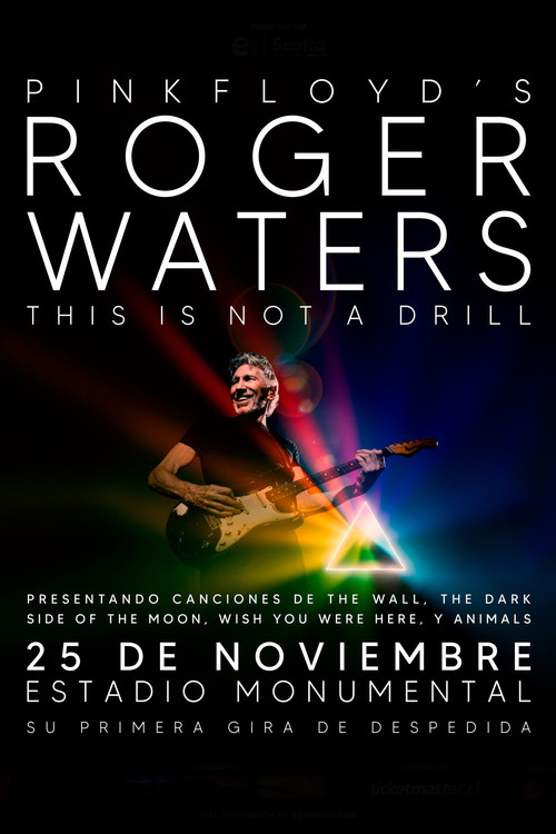 Movie poster for Roger Waters: This is not a Drill, Live at River Plate Stadium (2023)