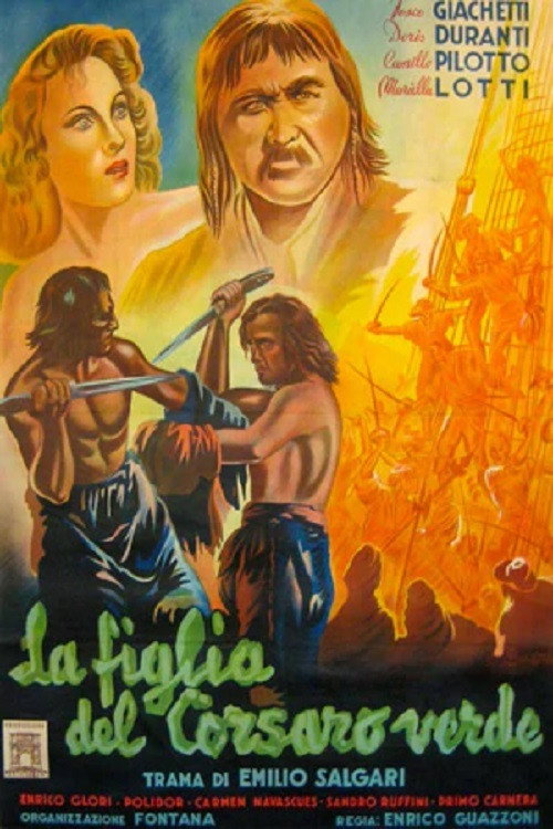 Movie poster for La figlia del corsaro verde (1940)