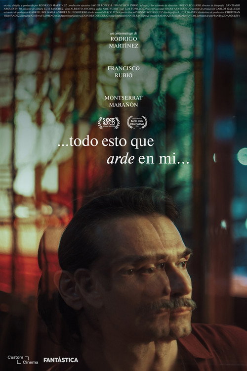 Movie poster for ...todo esto que arde en mi.