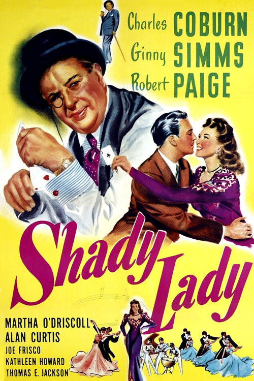 Movie poster for Shady Lady (1945)