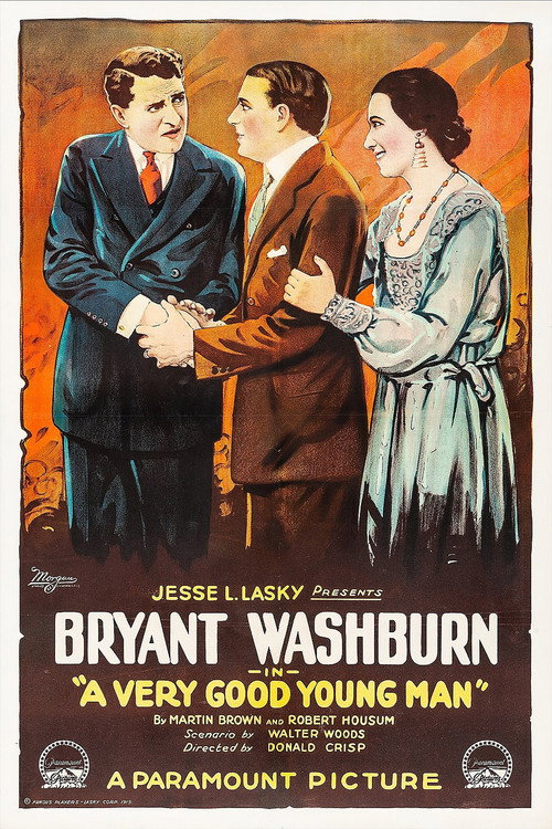 Movie poster for A Very Good Young Man (1919)