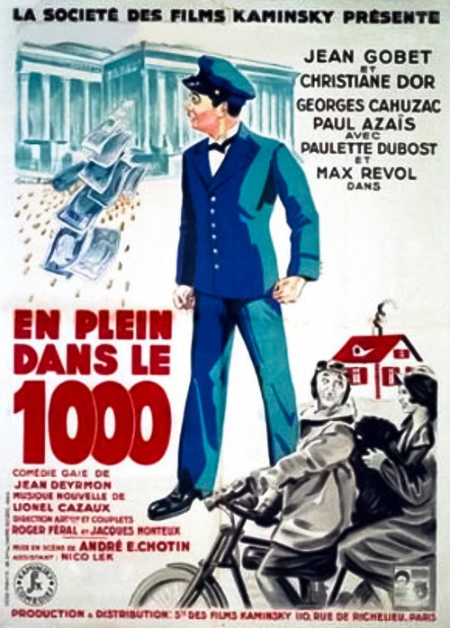 Movie poster for En plein dans le mille (1933)