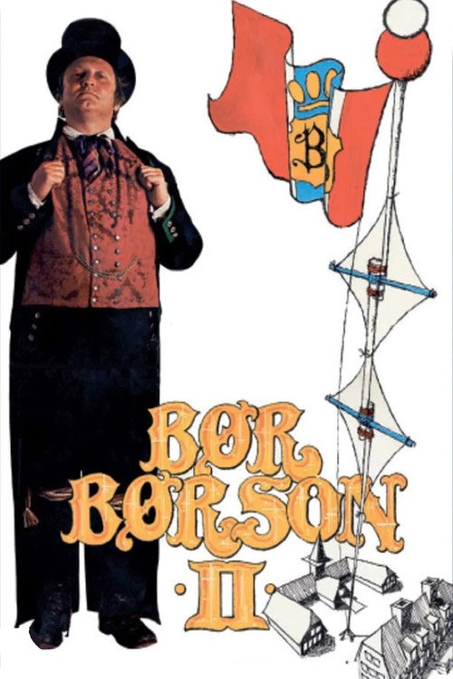 Movie poster for Bør Børson II (1976)