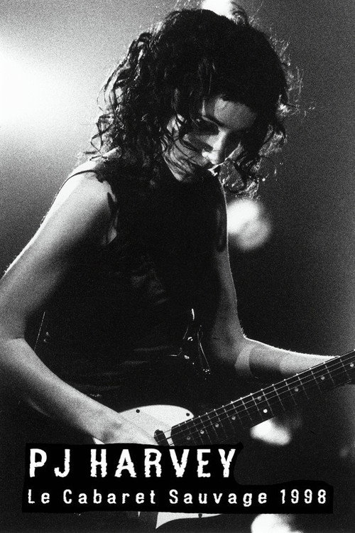 Movie poster for PJ Harvey: Black Sessions, Cabaret Sauvage, Paris France (1998)