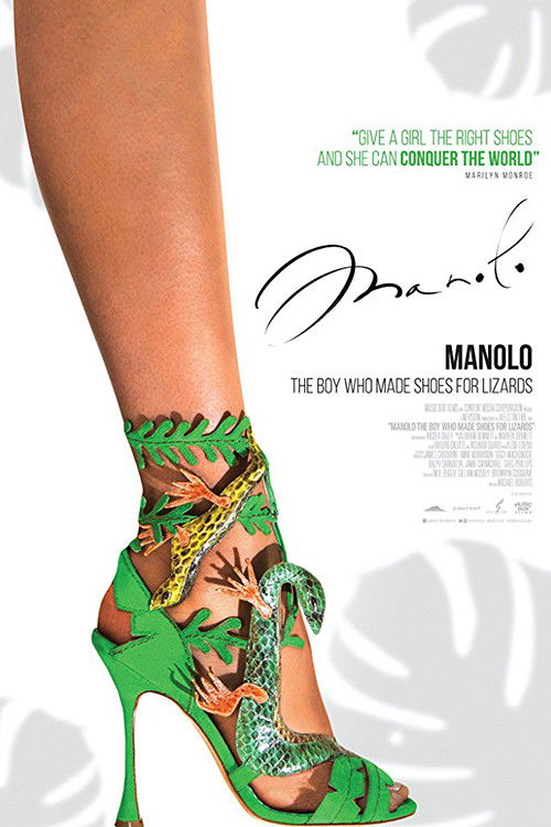 Movie poster for Manolo: The Boy Who Made Shoes for Lizards (2017)