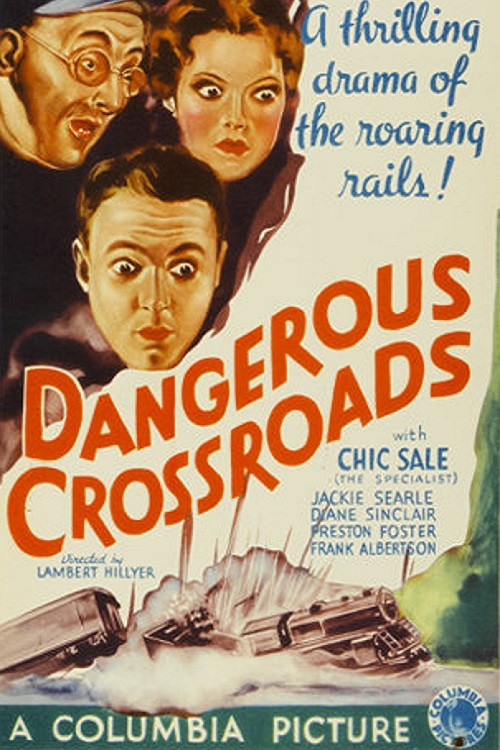 Movie poster for Dangerous Crossroads (1933)