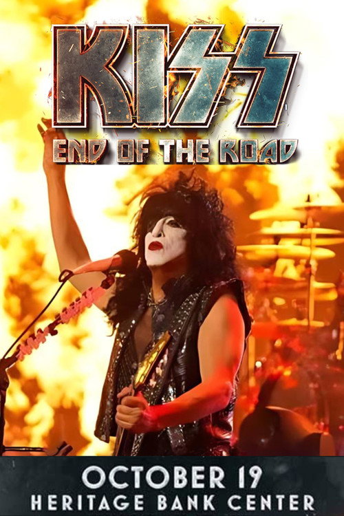 Movie poster for KISS: End of the Road Cincinnati (2023)