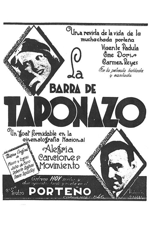 Movie poster for The Taponazo bar (1932)