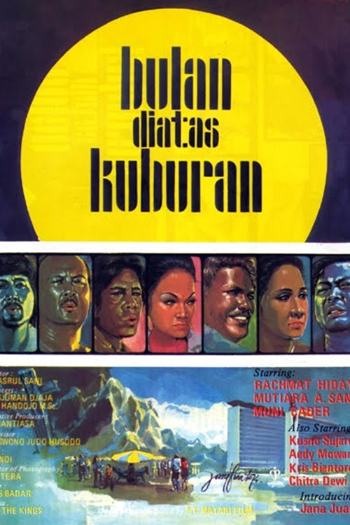 Movie poster for The Moon on the Graveyard (1973)