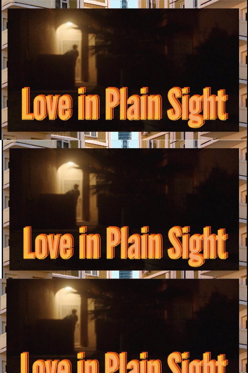 Movie poster for LOVE IN PLAIN SIGHT (2021)