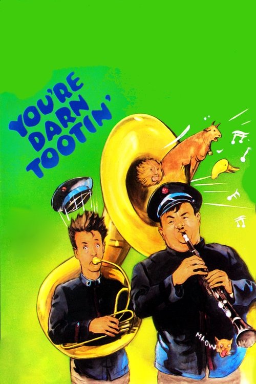 Movie poster for You're Darn Tootin' (1928)