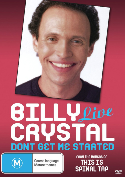 Movie poster for Billy Crystal: Don't Get Me Started (1986)