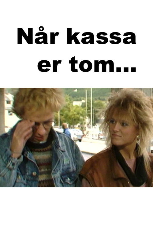 Movie poster for Når kassa er tom... (1991)