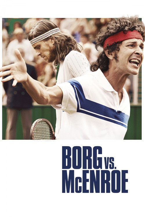 Movie poster for Borg vs McEnroe (2017)