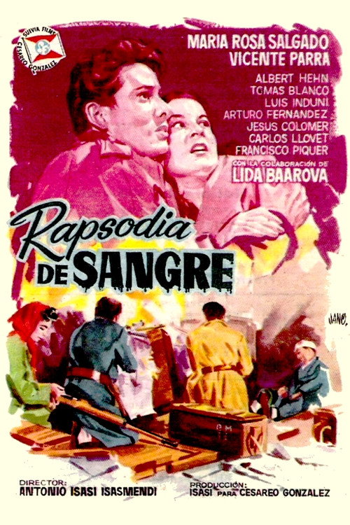 Movie poster for Rapsodia de sangre (1957)