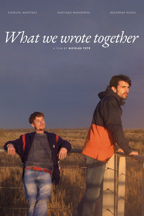 Movie poster for What We Wrote Together (2025)