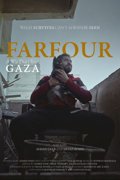 Movie poster for Farfour: A War Diary from Gaza (2025)