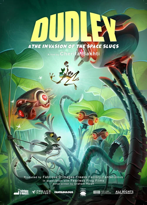 Movie poster for Dudley & the Invasion of the Space Slugs (2026)
