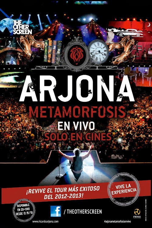 Movie poster for Metamorfosis: en vivo (2013)