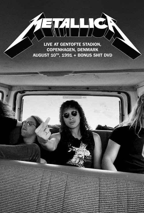 Movie poster for Metallica - Live at Gentofte Stadion, Copenhagen, Denmark - August 10th, 1991 (2021)