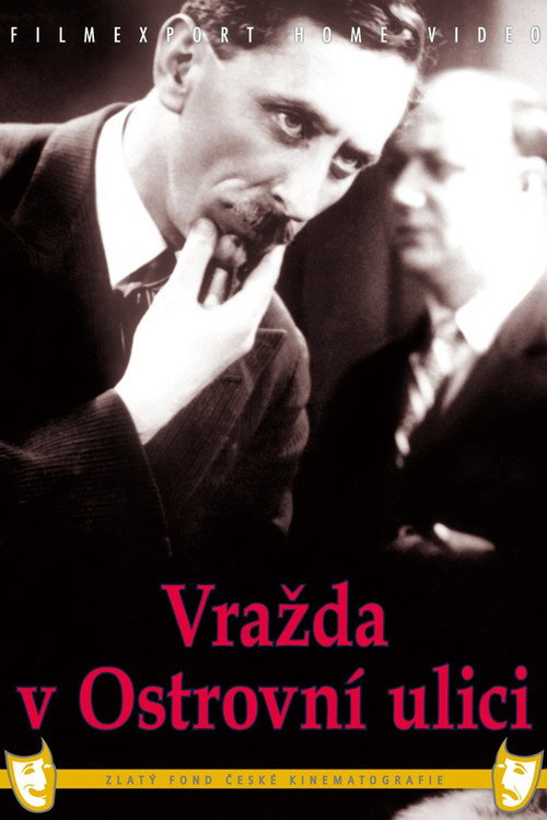 Movie poster for Vražda v Ostrovní ulici (1933)