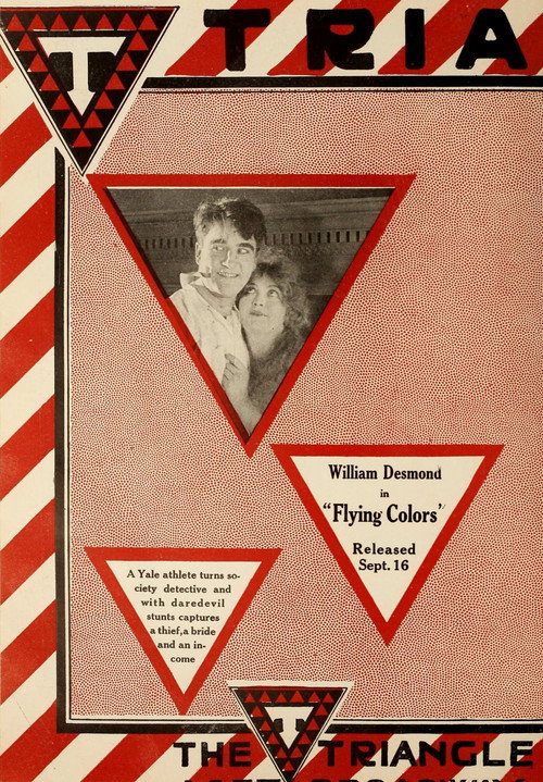 Movie poster for Flying Colors (1917)