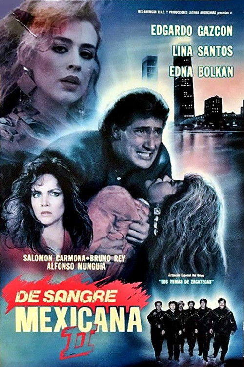 Movie poster for De sangre mexicana II (1991)