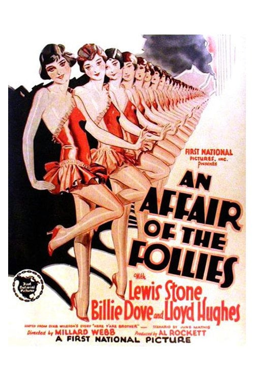 Movie poster for An Affair of the Follies (1927)
