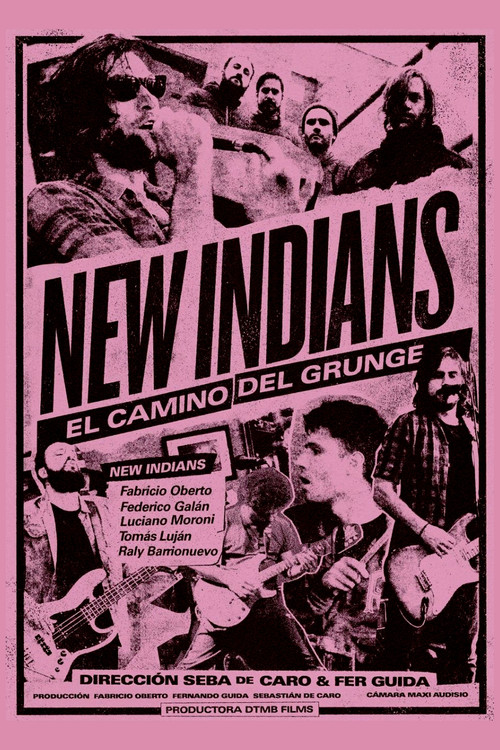 Movie poster for New Indians: el camino del grunge (2021)
