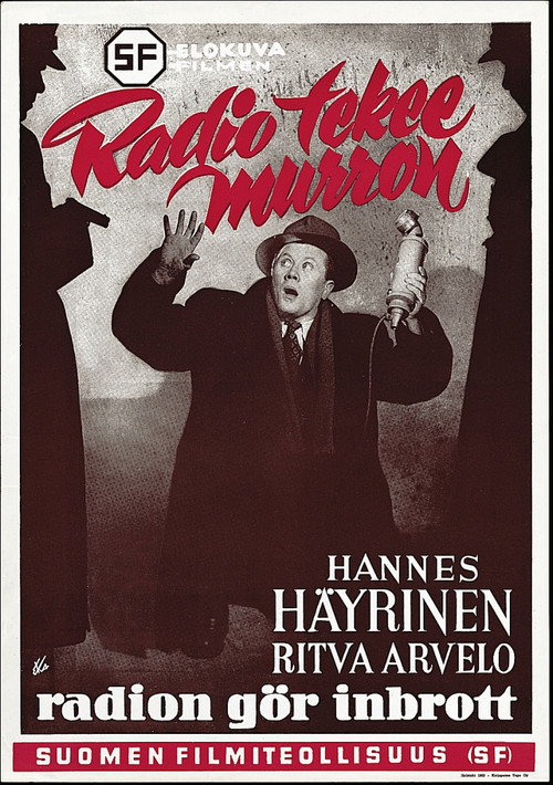 Movie poster for Radio tekee murron (1951)