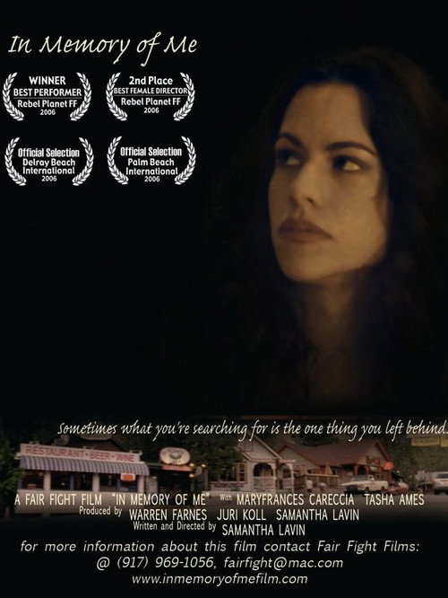 Movie poster for In Memory of Me (2006)