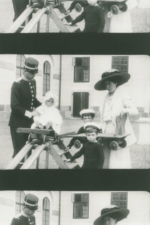 Movie poster for The Crown Prince Couple at Drottningholm (1911)