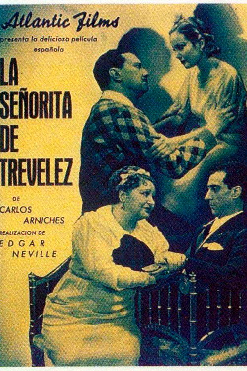 Movie poster for La señorita de Trevélez (1936)