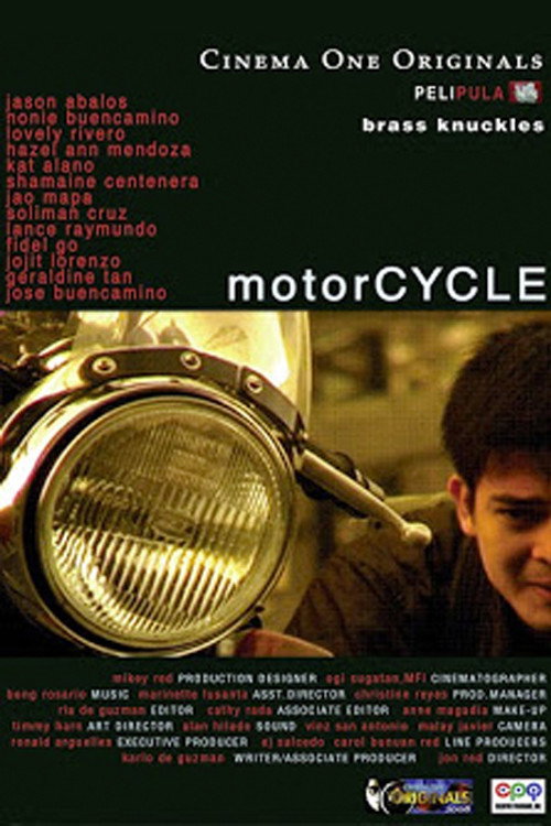 Movie poster for Motorcycle (2008)