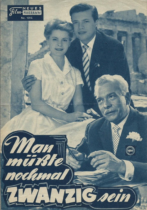 Movie poster for Man müßte nochmal zwanzig sein (1958)