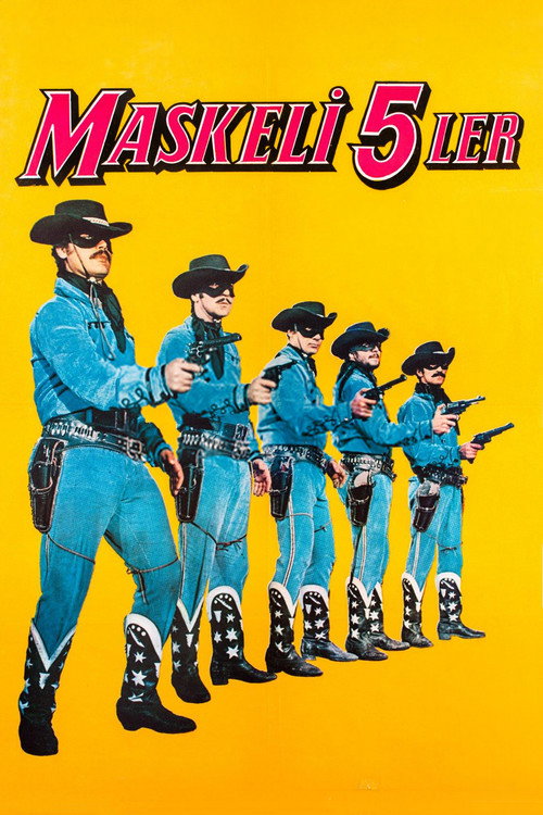 Movie poster for The Masked Five (1968)