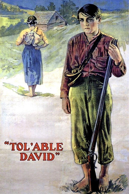 Movie poster for Tol'able David (1921)