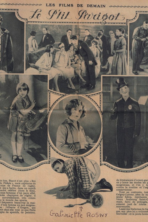 Movie poster for The Small Parisian One (1926)