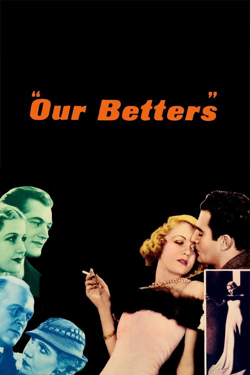 Movie poster for Our Betters (1933)