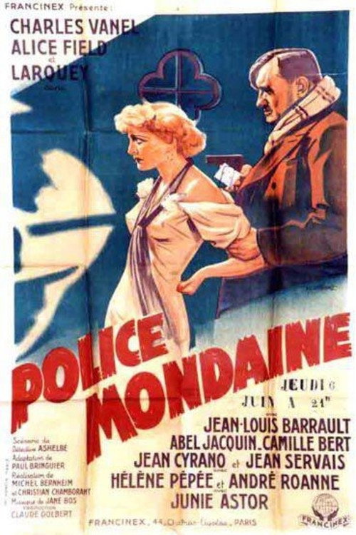 Movie poster for Social Police (1937)