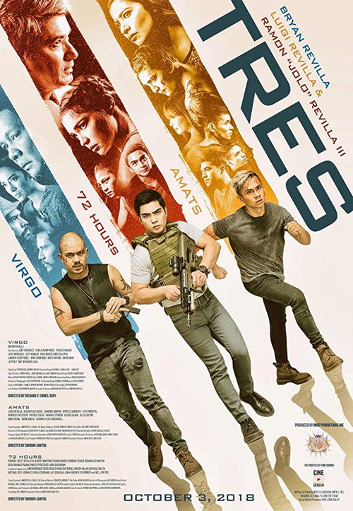 Movie poster for Tres (2018)