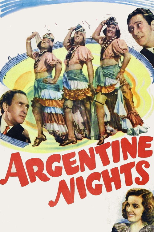Movie poster for Argentine Nights (1940)